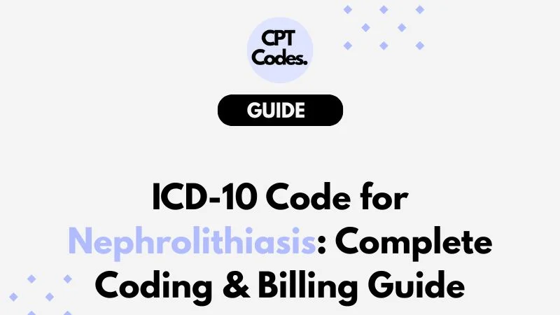 icd-10 code for nephrolithiasis
