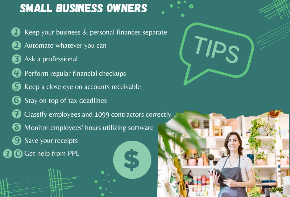 bookkeeping tips for small business owners