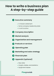 how to write a business plan for beginners