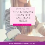 business ideas for women at home uk