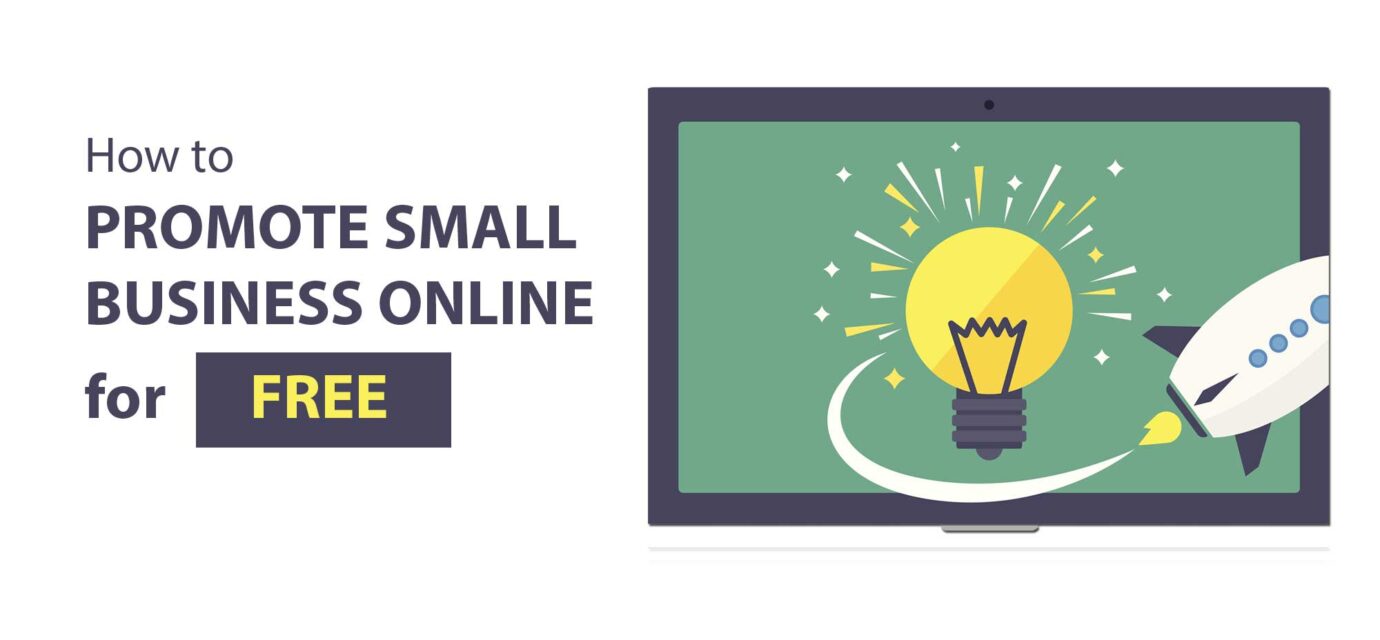 how to promote a small business online for free
