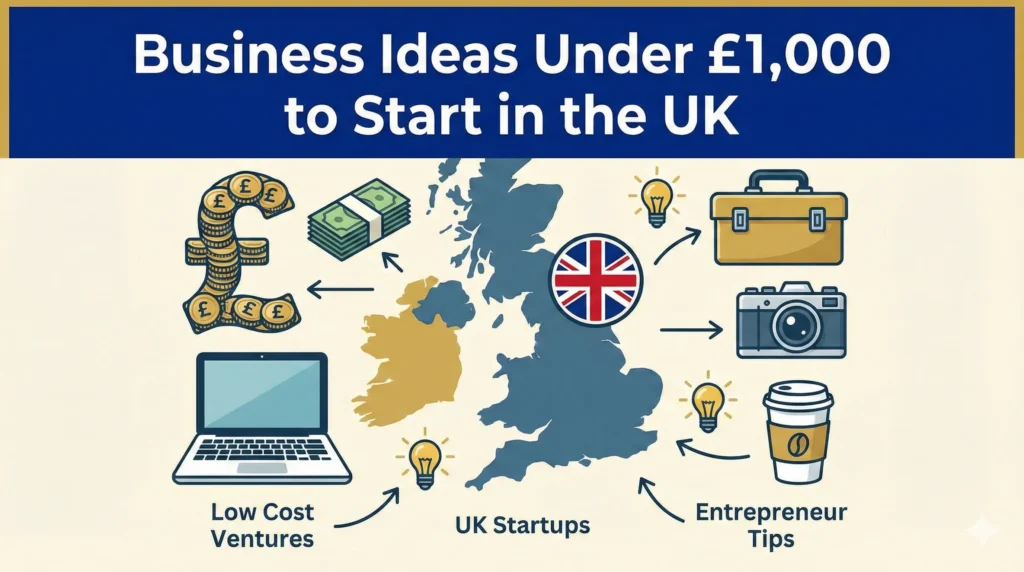 business ideas under 1000 pounds