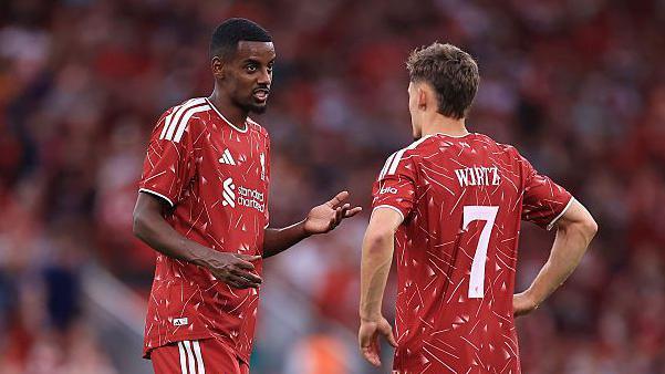 Alexander Isak and Florian Wirtz in discussions for Liverpool during pre-season