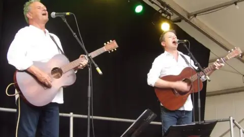 Radio presenter and writer Mark Radcliffe's duo with David Boardman