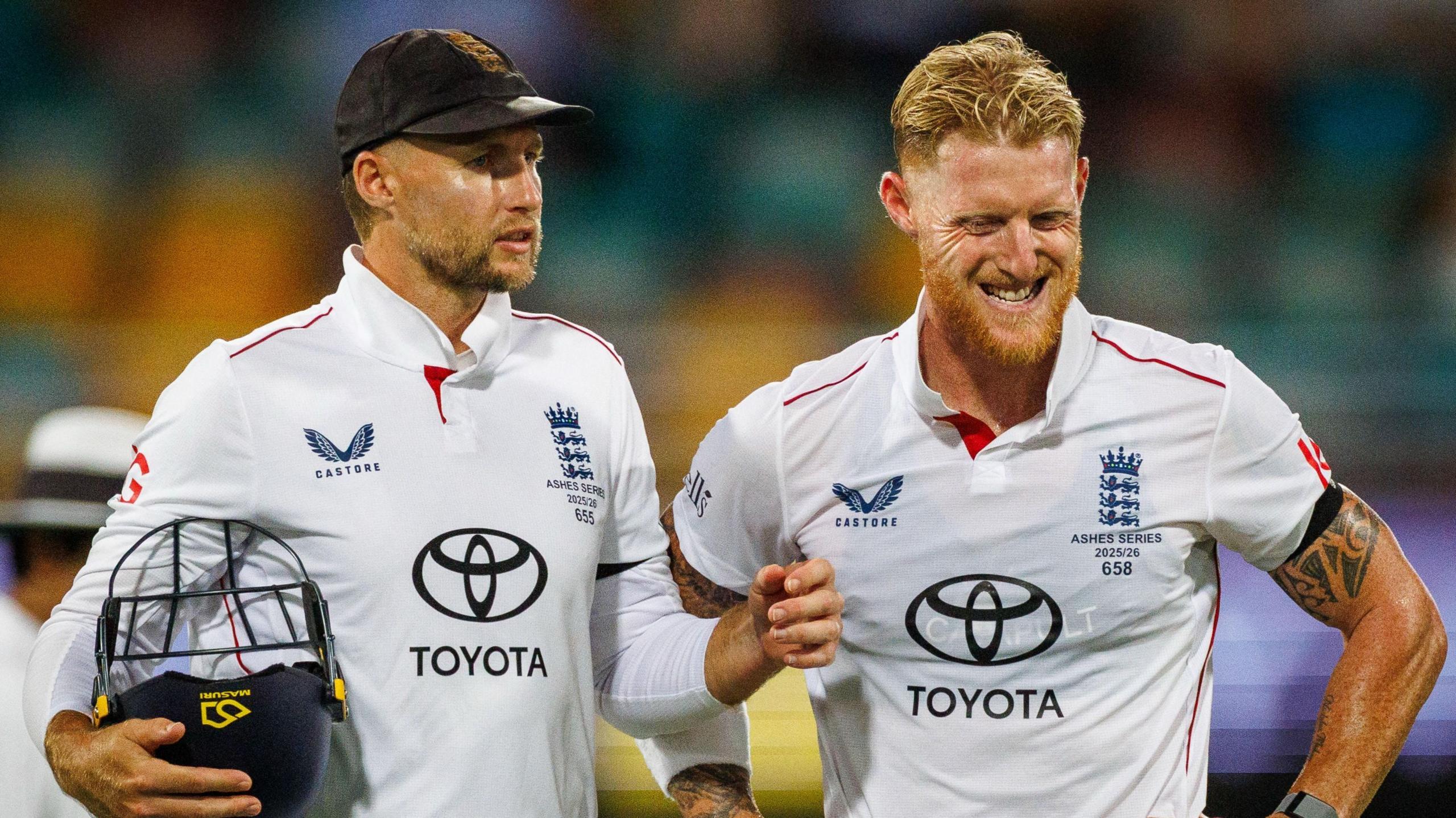 Joe Root and Ben Stokes talk