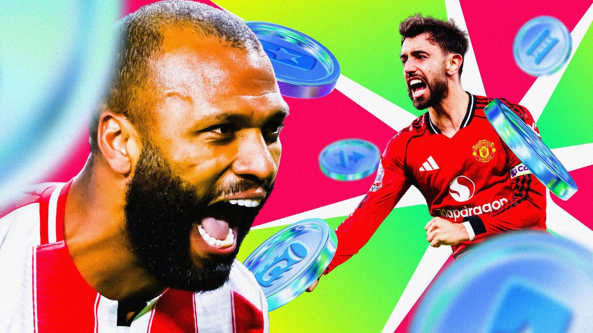 Article analysing each team's FPL assets, illustrated by pictures of Igor Thiago and Bruno Fernandes