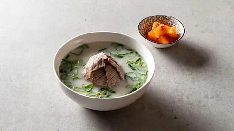 Alamy Seolleongtang and kkakdugi are the perfect hangover cure (Credit: Alamy)