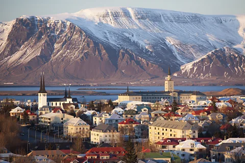 Getty Images Iceland's dramatic landscapes and small population contribute to its high quality of life (Credit: Getty Images)