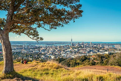 Getty Images Easy access to nature is a defining feature of life in New Zealand's cities and towns (Credit: Getty Images)