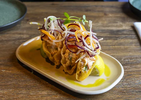Getty Images Norwegian chefs are increasingly reimagining the taco with local flavours and seasonal ingredients (Credit: Getty Images)