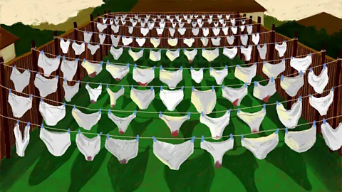 Prashanti Aswani Historically, women had as few as 40 menstrual cycles, due to high birth rates. Now they can have up to 400 periods in a lifetime (Credit: Prashanti Aswani)