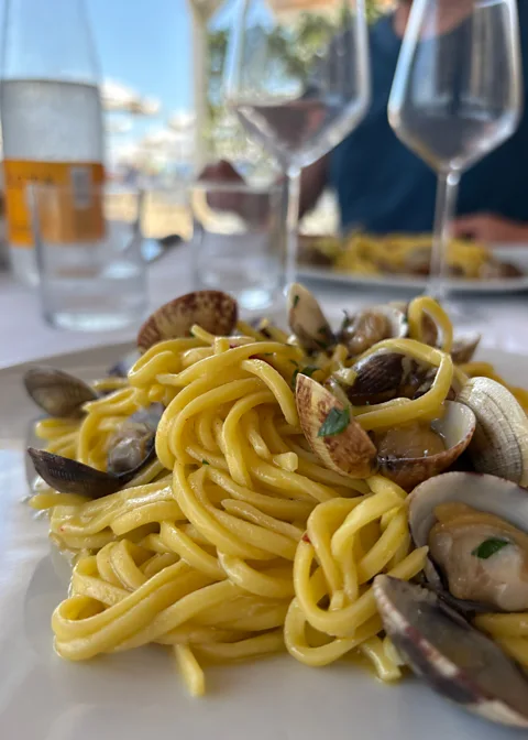 Eva Sandoval Italians would never sprinkle Parmesan on their seafood pasta (Credit: Eva Sandoval)