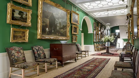 Getty Images The grand galleries showcase paintings, antiques and pieces from its internationally significant Chippendale collection (Credit: Getty Images)
