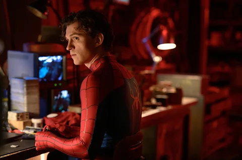 Sony Pictures Holland's Spider-Man is now living in isolation, having been erased from the memory of his once-girlfriend and best friend (Credit: Sony Pictures)