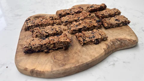Melissa Hogenboom Granola bars are easy to throw together with ingredients you may already have in your cupboards (Credit: Melissa Hogenboom)