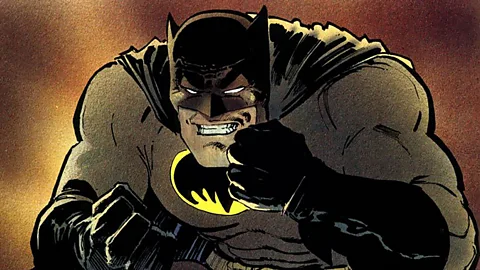 DC Comics A drawing of Batman clenching his fists from the comic (Credit: DC Comics)