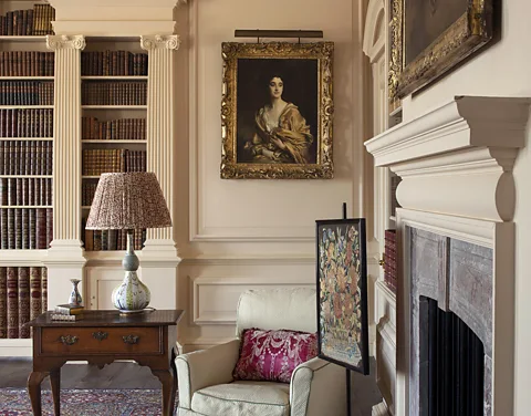 James O Davies A portrait of the owner's sister Sybil, Marchioness of Cholmondeley by John Singer Sargent, is among the house's stunning pieces (Credit: James O Davies)